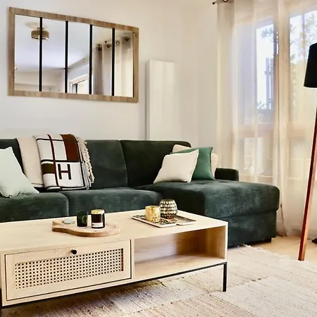 De Standing Avec Jardin A 3 Min Apartamento *